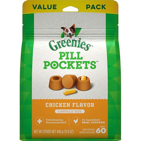 Pill Pockets - Helps Hide Cat and Dog Pills | VetRxDirect | 45 Treats ...