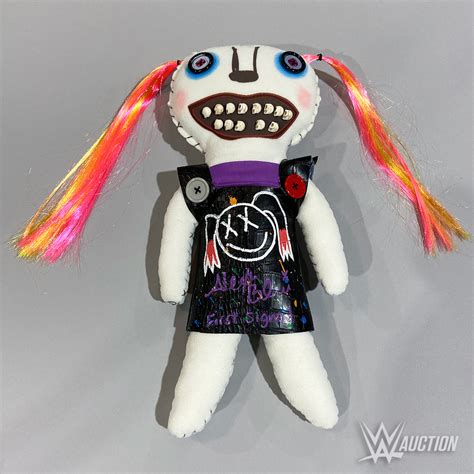 Alexa Bliss SIGNED "Lilly" Plush Doll (First Signed Inscription) | WWE Auction