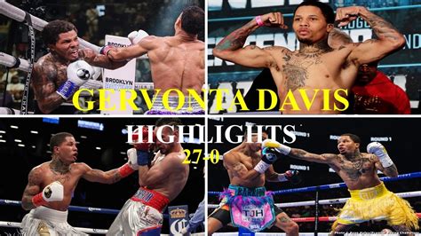 Gervonta Tank Davis Highlights & Knockouts - YouTube