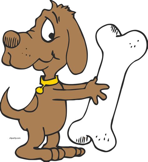 Doggie Doggie Where's Your Bone Clipart | Cartoon dog, Doggy, Dog clip art