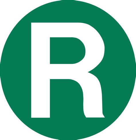 A Green R Logo - LogoDix