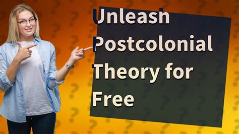 How Can I Learn Postcolonial Literary Theory for Free? - YouTube