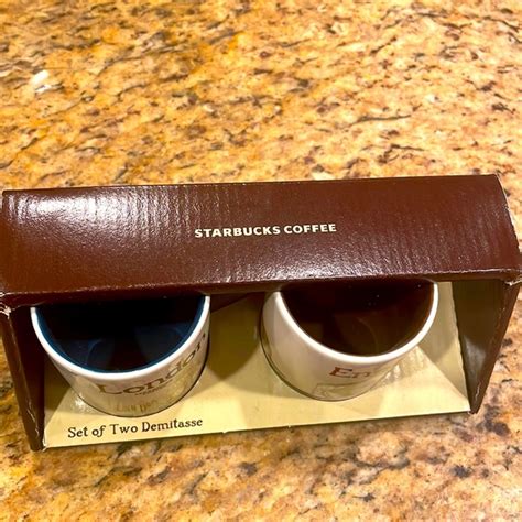 Starbucks | Kitchen | Mini Starbucks Espresso Cups To Use Or Show ...