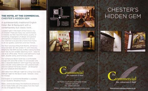 Chester Tourist - Commercial Hotel Brochure