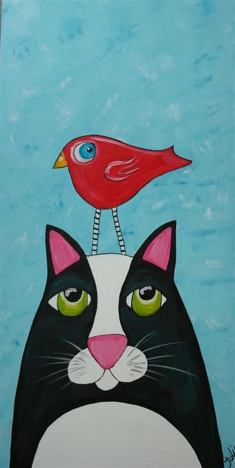 Cat and bird