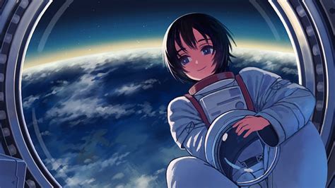 2160x1440px | free download | HD wallpaper: Anime, Original, Astronaut ...