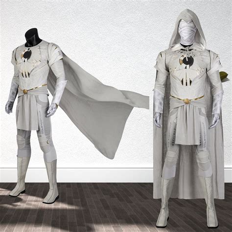 Global fashion Moon Knight Marc Spector Cosplay Costume Leather Outfit Halloween lot Fast FREE ...