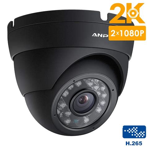 Anpviz 2K POE IP Camera 4.0MP Bullet WDR IP Camera Waterproof IP66 ...