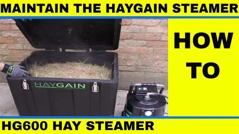 Haygain HG600 Hay Steamer in freezing conditions Horse Health, Steamers ...