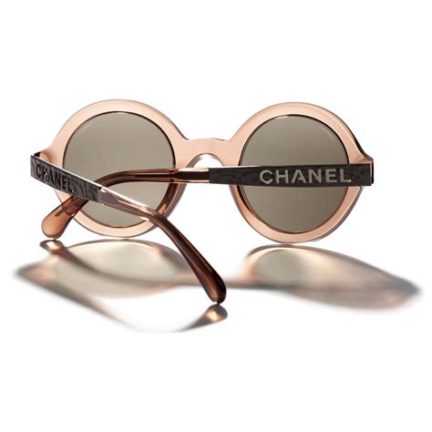 Chanel - Round Sunglasses - Brown - Chanel Eyewear - Avvenice