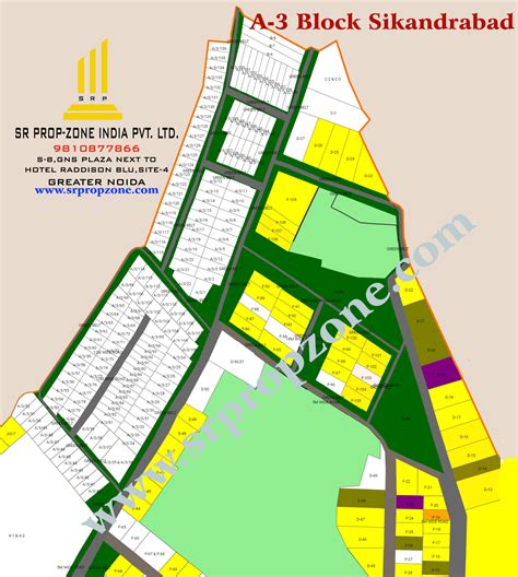 Layout Plan/Map A-3 Block Gopalpur Industrial Area Sikandrabad | Sikandrabad Industry