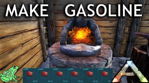 How to Make Gasoline in Ark Survival Evolved - YouTube