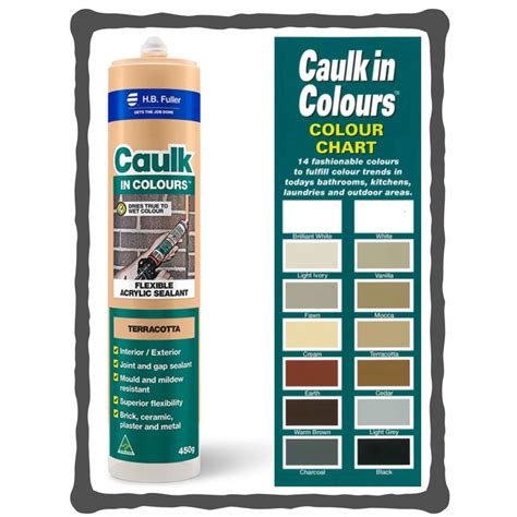 HB Fuller Caulk In Colours Acrylic Sealant Silicone Gap Fillers Various ...