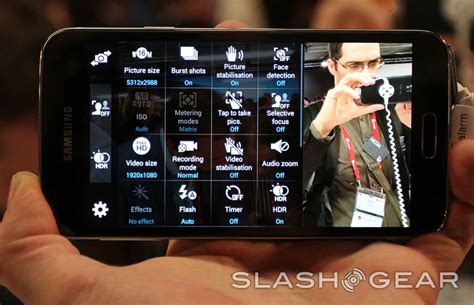 Samsung Galaxy S5 Camera Features hands-on - SlashGear