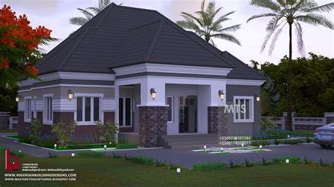 4 Bedroom Bungalow (rf 4027) | Modern bungalow house design, Bungalow house plans, Modern ...