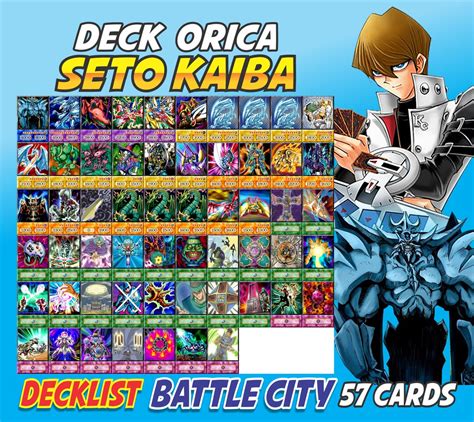 Seto Kaiba 57 Karten Deck Anime Orica Battle City - Etsy.de