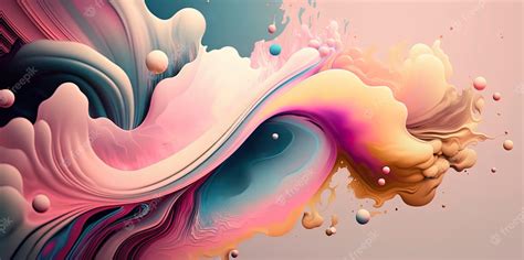 🔥 Download Premium Photo Amazing Abstract Wallpaper With Soft Pastel Colors by @kellier ...