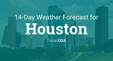 Houston, Texas, USA 14 day weather forecast