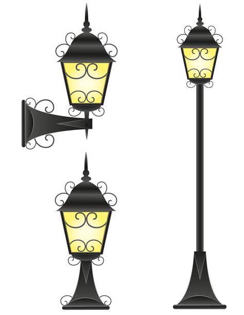 streetlight vector illustration 510707 Vector Art at Vecteezy