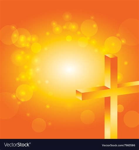 Easter jesus cross background 4 Royalty Free Vector Image