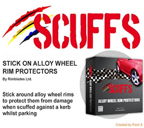 Buy Scuffs by Rimblades Alloy Wheel Rim Protectors-LIME GREEN Online at ...