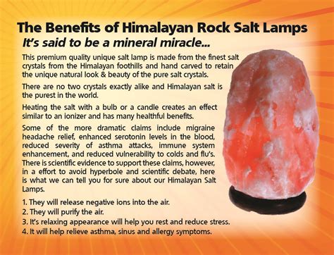 salt lamp information | Salt lamp benefits, Himalayan salt lamp benefits, Himalayan salt