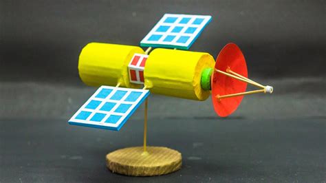 Science Projects | Satellite Model - YouTube