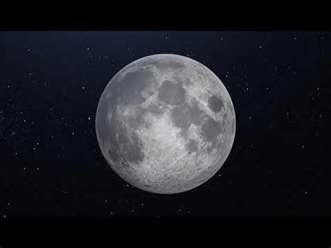 [10 hours] - Timelapse moon phases with music in 4k - Moon screensaver. - YouTube