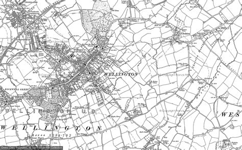 Old Maps of Wellington, Somerset - Francis Frith