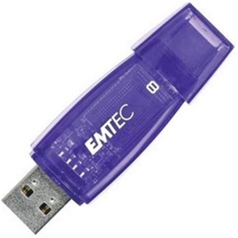 EMTEC ECMMD8GC410 Flash Drive 8Gb C410 Series, Purple - Walmart.com