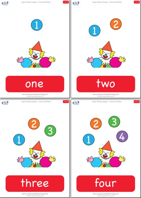 20+ Card Numbers English