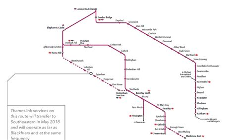 Thameslink map – From The Murky Depths