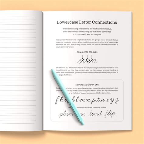 Modern Cursive Handwriting: Step-by-Step Guide and Workbook for Adults ...