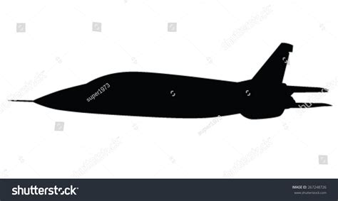 Small Plane Vector Silhouette Stock Vector (Royalty Free) 267248726 ...