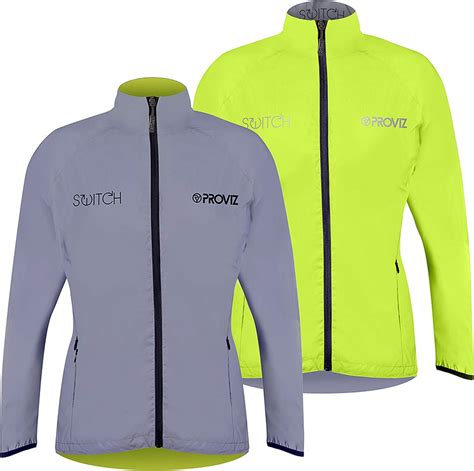 Proviz Women's Switch Reflective Cycling Jacket : Amazon.co.uk: Sports & Outdoors