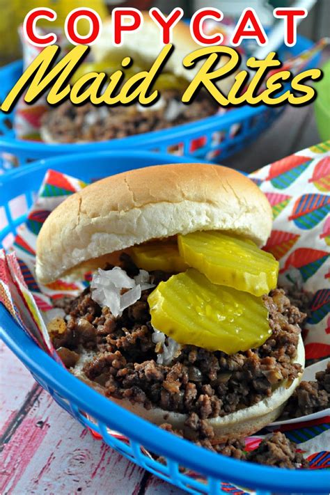 Maid Rite Recipe Copycat (Loose Meat Sandwich) - The Food Hussy