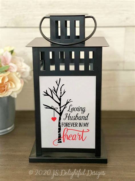 Loss Husband Loss of Spouse Sympathy Gift Memorial Lantern - Etsy