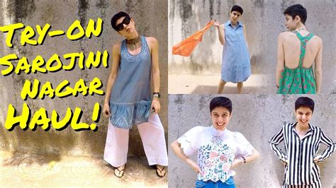 Sarojini Nagar Try-On Haul! - YouTube