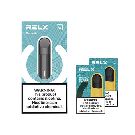 RELX Essential Vape + Pods (2 Packs) | VapePenZone