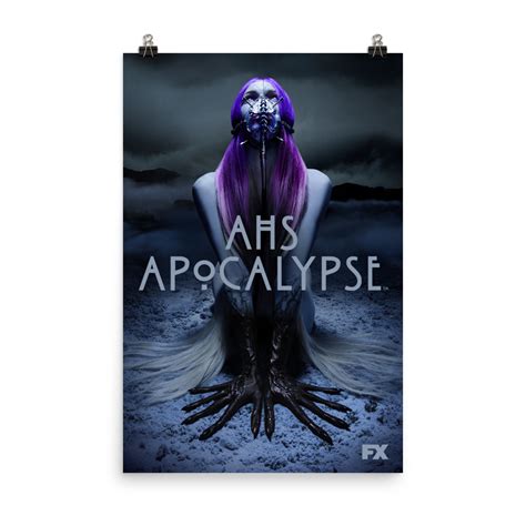 American Horror Story Apocalypse Art Premium Satin Poster – FX Networks ...