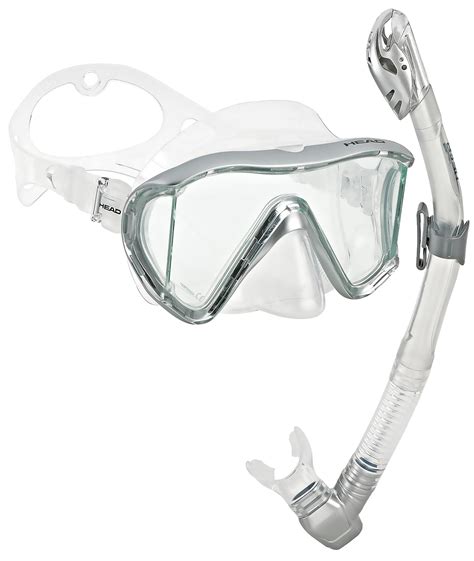 Head by Mares Panoramic i3 LiquidSkin Scuba Snorkeling Dive Mask Dry Snorkel Set | eBay