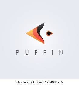 Puffin Logo Vector Design Concept Stock Vector (Royalty Free ...