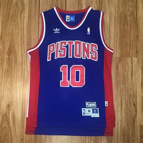 Detroit Pistons Dennis Rodman Jersey - Depop