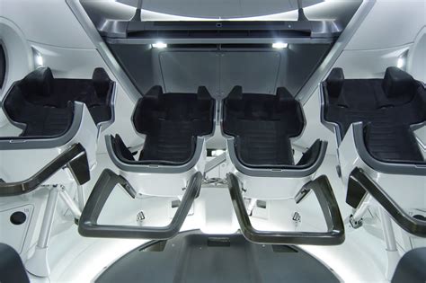 NASA shows off interior of SpaceX Crew Dragon spacecraft