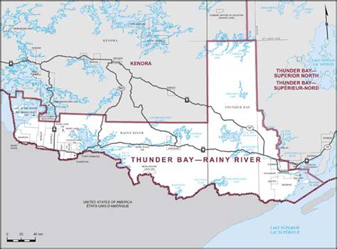Thunder Bay–Rainy River | Maps Corner | Elections Canada Online
