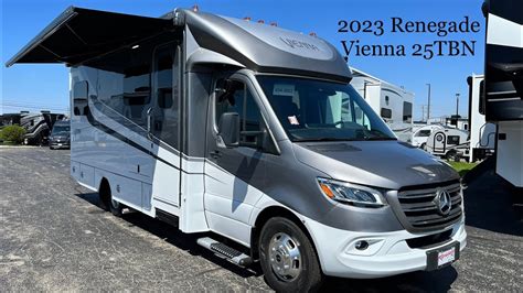 NEW FLOORPLAN ALERT!!! 2023 Renegade Vienna 25TBN Twin Bed Class C Motorhome Walkthrough | MI ...