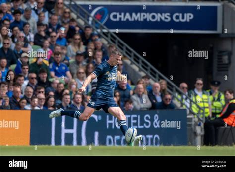 Johnny Sexton of Leinster takes a penalty during the Heineken Champions Cup Semi Final match ...