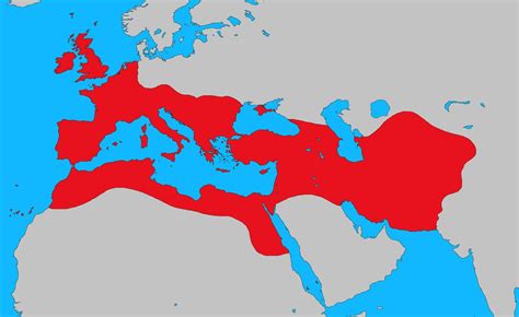 Greater Roman Empire Map by majed7sama on DeviantArt