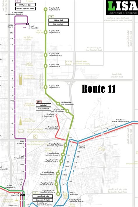 Riyadh Metro City Bus Routes - 2023 - Life in Saudi Arabia