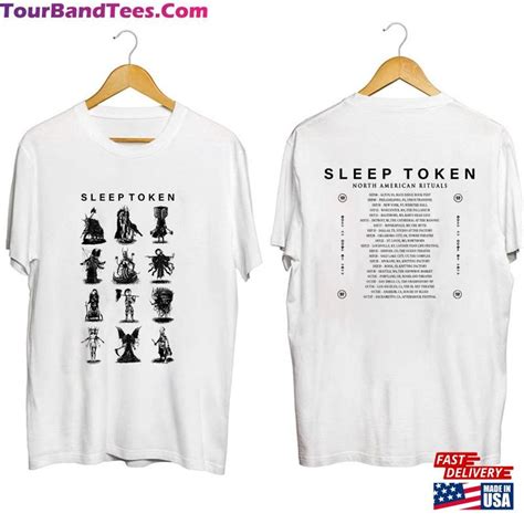 Sleep Token North America Tour 2023 Shirt Band Fan Rock Unisex Classic - TourBandTees